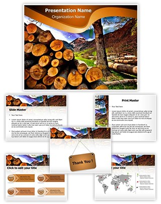 Deforestation Editable PowerPoint Template
