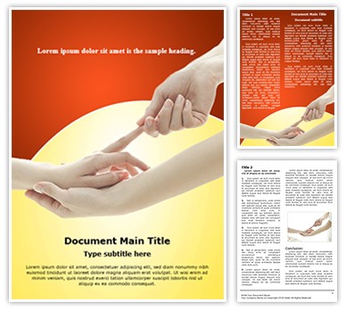 Acupressure Editable Word Template