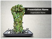 Technological Revolution Editable PowerPoint Template