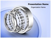 Ball Bearing Parts Editable PowerPoint Template