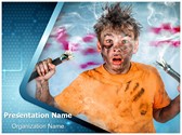 Electric Shock Editable PowerPoint Template