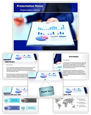 Financial Review Editable PowerPoint Template