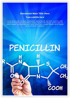 Penicillin Editable Word Template