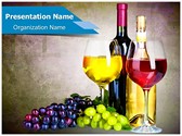 Grapes Wine medical ppt templates