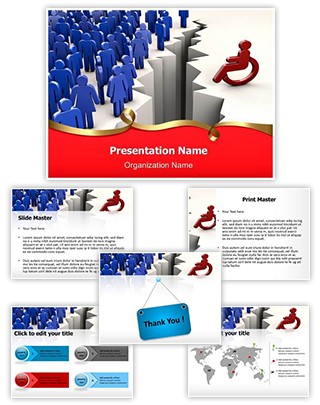 Disability Discrimination Editable PowerPoint Template