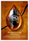 Oil Drop Editable Template