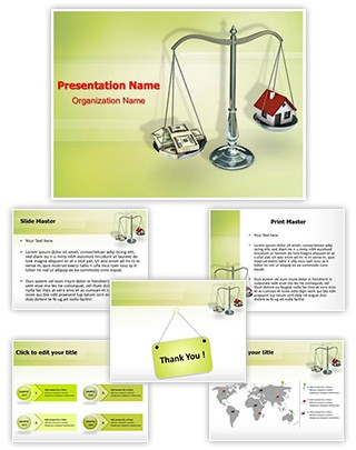 Mortgage Loan Editable PowerPoint Template