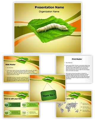 Silkworm Editable PowerPoint Template