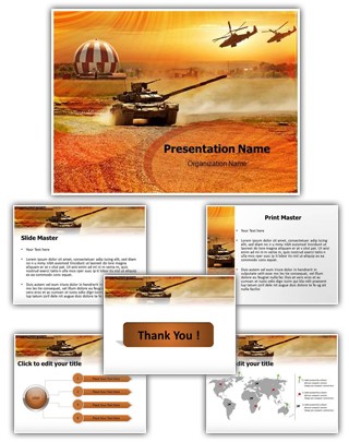 Army Operation Editable PowerPoint Template