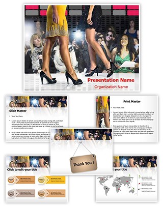 Fashion Show Editable PowerPoint Template