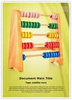 Abacus Editable Template