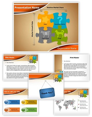 BCG Matrix Editable PowerPoint Template