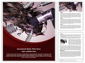 Hair Style Editable PowerPoint Template