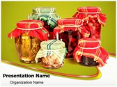 Jar Preserving Editable PowerPoint Template