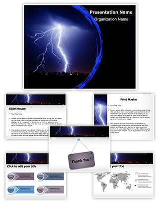 Lightning Editable PowerPoint Template