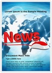 Online News Editable Template