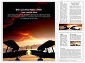 World War Planes Editable PowerPoint Template