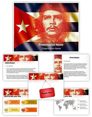 Cuba Che Guevara Editable PowerPoint Template