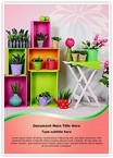 Home Decoration Editable Template