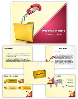 Surprise Document Editable PowerPoint Template