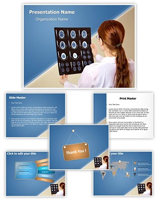 X ray Computed Tomography Editable PowerPoint Template