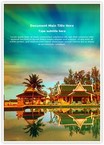 Holiday Resort Editable Template