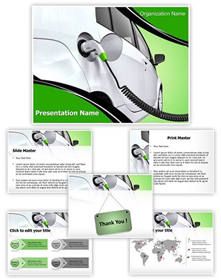 Electric Car Editable PowerPoint Template