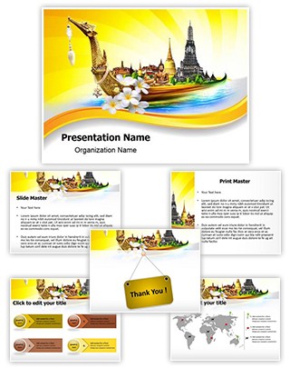Thailand Travel Editable PowerPoint Template