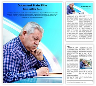 Adult Education Editable Word Template