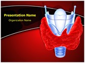 Thyroid Gland Goiter Editable PowerPoint Template