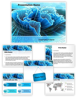 Information Technology Editable PowerPoint Template