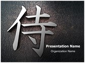 Samusai Kanji Editable PowerPoint Template