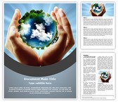 Save Planet Earth Editable PowerPoint Template
