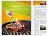 Barbecue Editable PowerPoint Template