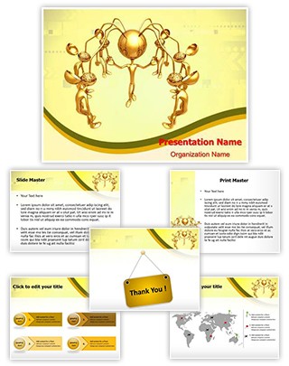 Brain Drain Editable PowerPoint Template