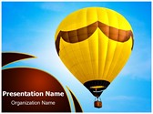Hot Air Balloon Editable PowerPoint Template