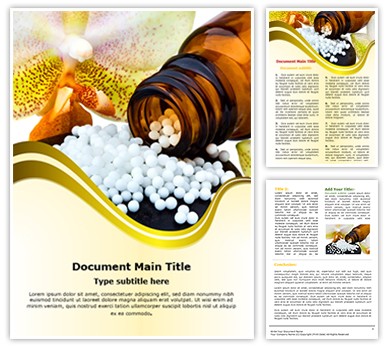 Homeopathy Editable Word Template