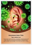 Otitis Media Editable Template