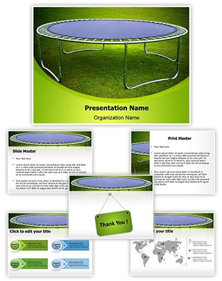 Trampoline Editable PowerPoint Template