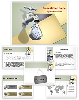 Wasting Time Editable PowerPoint Template