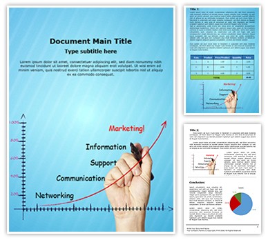 Social Media Editable Word Template