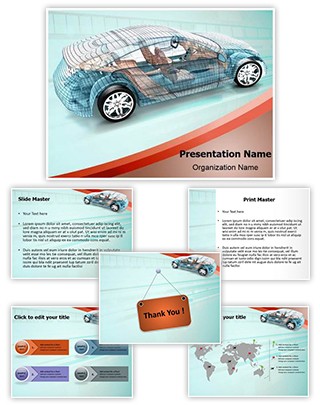 Car Designing Editable PowerPoint Template