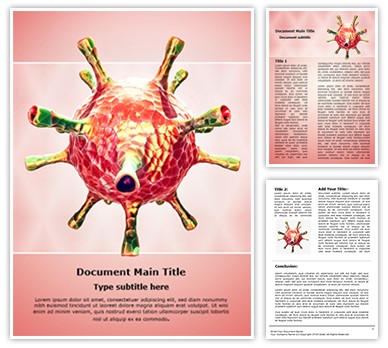 Protists Adenovirus Editable Word Template