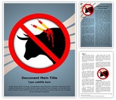 Animal Abuse Editable PowerPoint Template