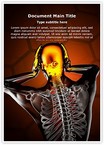 Trauma Radiography Scan Editable Template