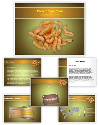 Larva Editable PowerPoint Template