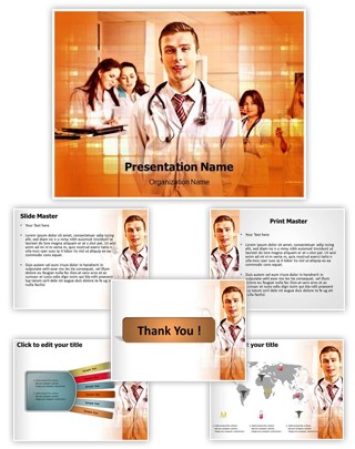 Medical Professionals Editable PowerPoint Template