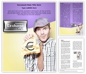 Foreign Currency Exchange Editable PowerPoint Template