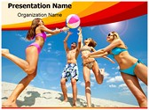 Beach Fun Editable PowerPoint Template