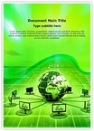 Global Computer Network Editable Template